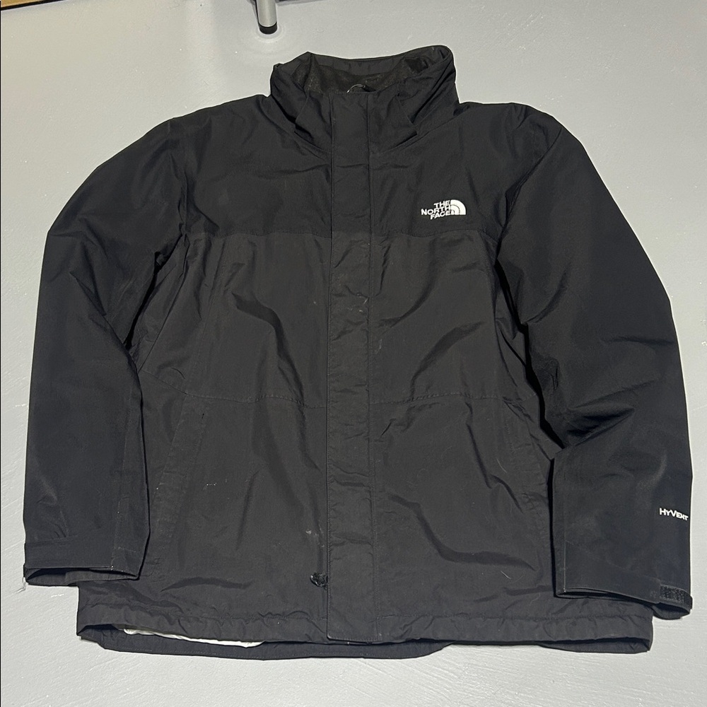 The North Face HyVent Black Winter Coat